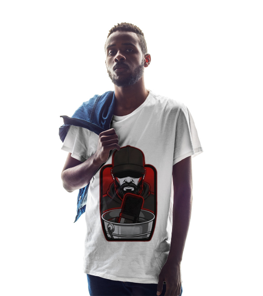 Pat McAfee Show Podcast Host Sports Enthusiast Iconic Microphone T-Shirt
