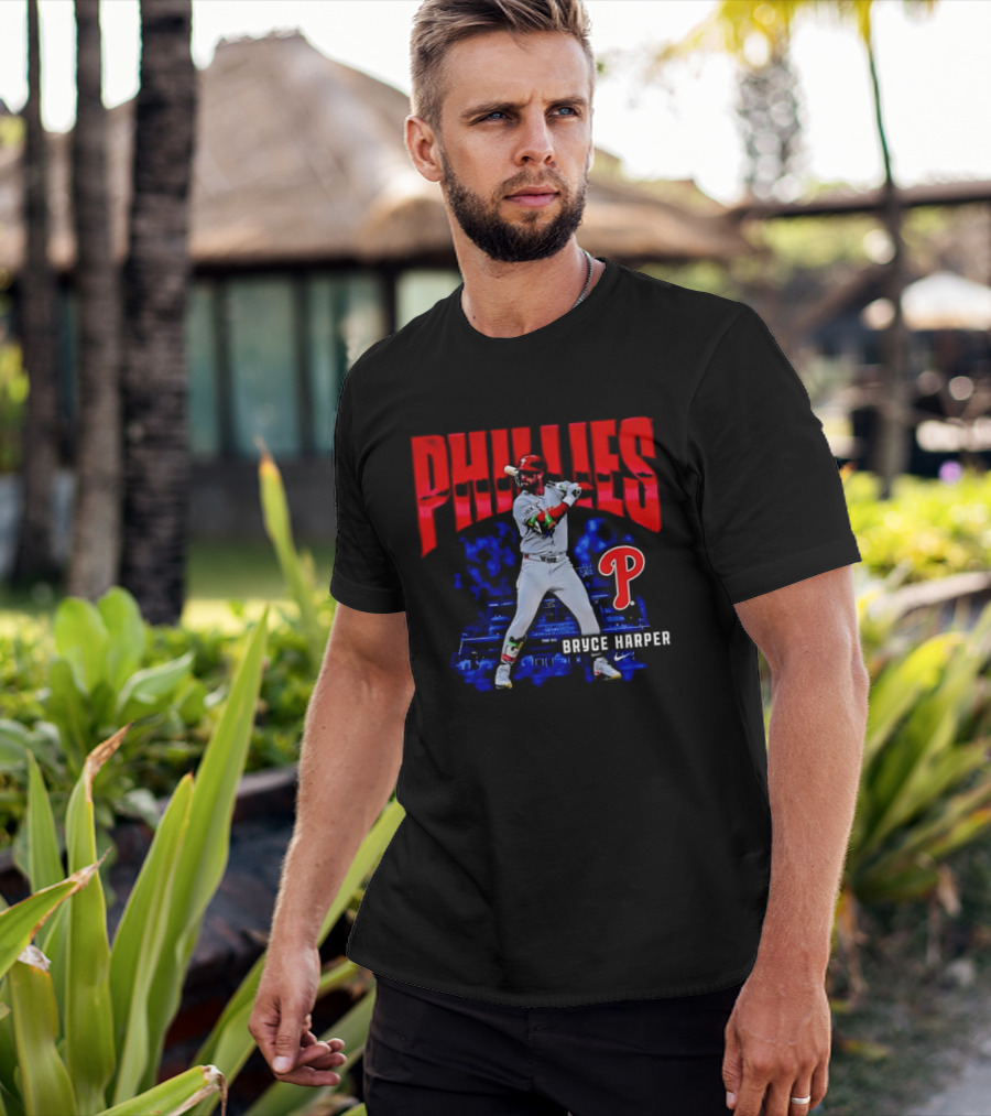 Bryce Harper Phillies Baseball Philadelphia Star T-Shirt
