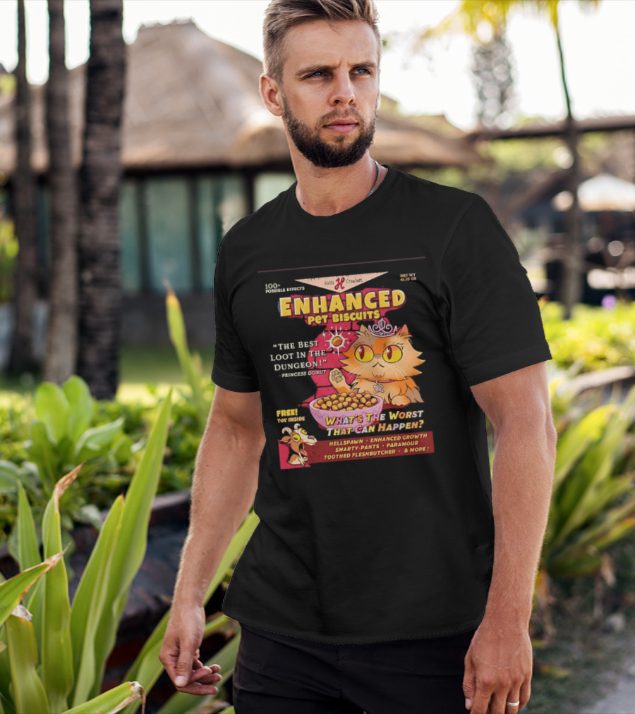 Enhanced Pet Biscuits Princess Donut Best Loot In The Dungeon T-Shirt