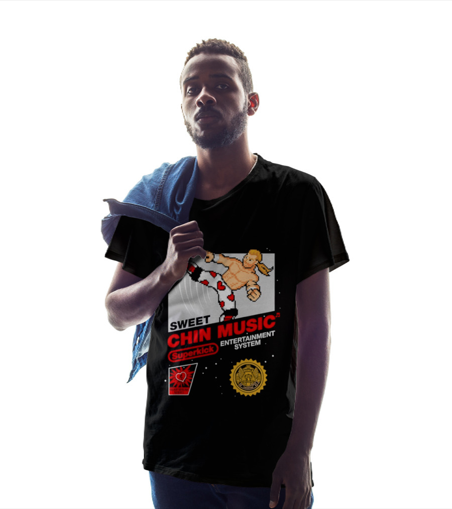 Sweet Chin Music Heartbreak Kid Entertainment System Series T-Shirt