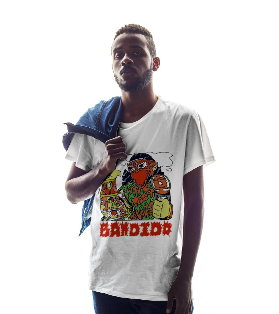 Most Wanted Bandido Lucha Libre Wrestler Suplex Champion T-Shirt