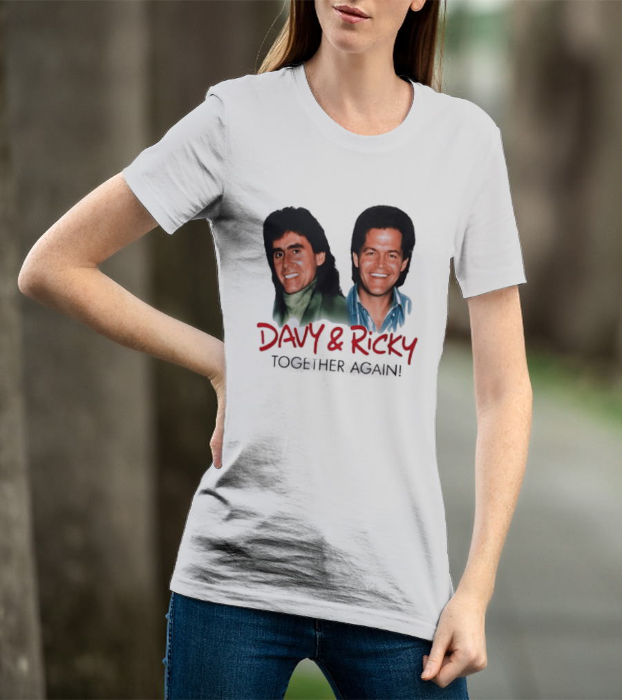 Davy & Ricky Together Again Music Legends T-Shirt