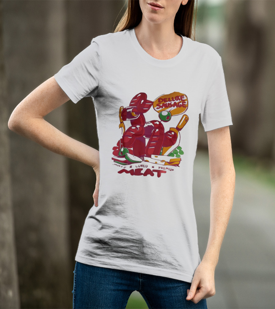 Deluxe Sausage Cured Premium Meat T-Shirt