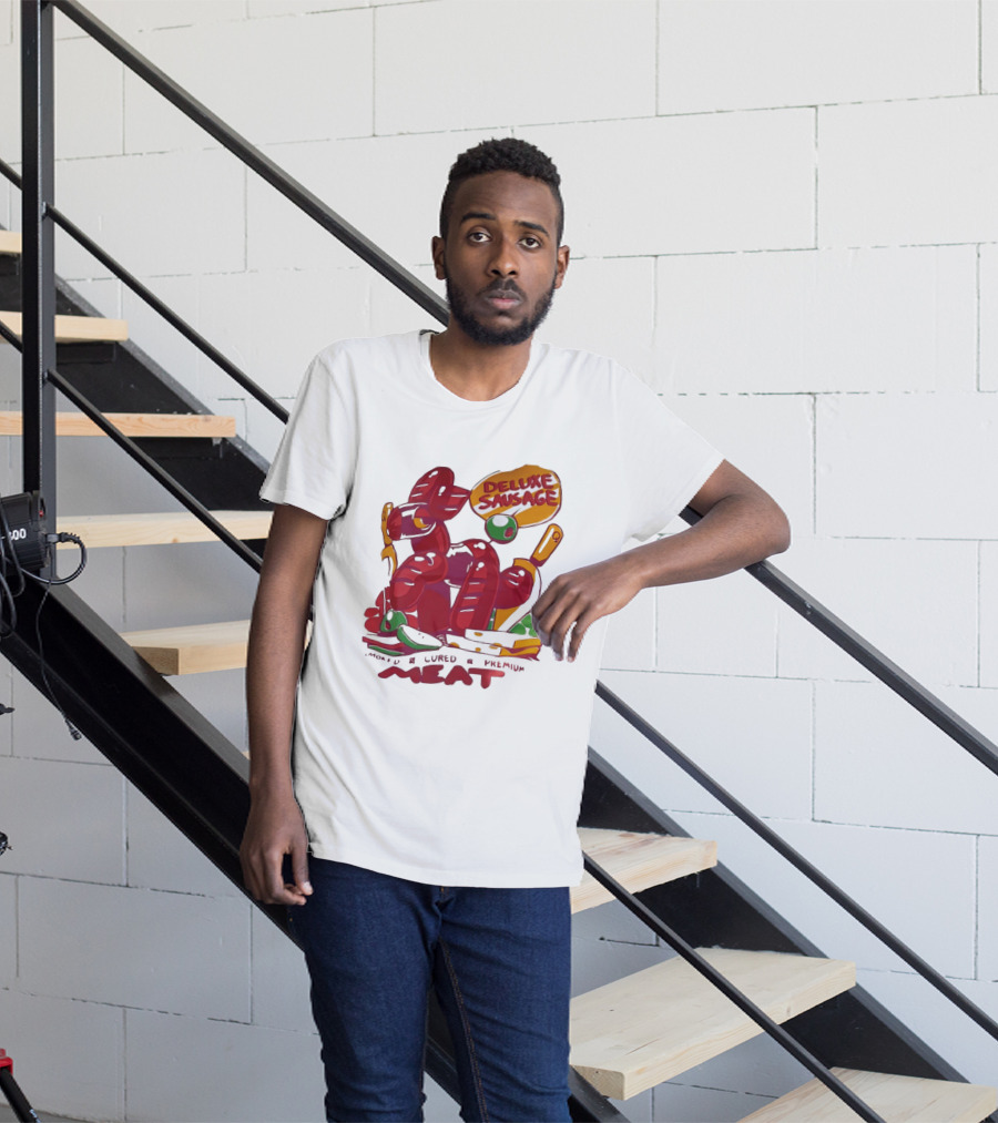 Deluxe Sausage Cured Premium Meat T-Shirt