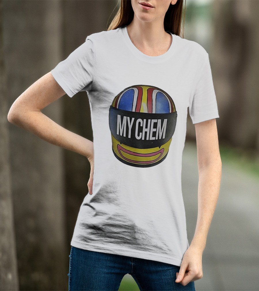 My Chemical Romance Kobra Kid Helmet My Chem T-Shirt