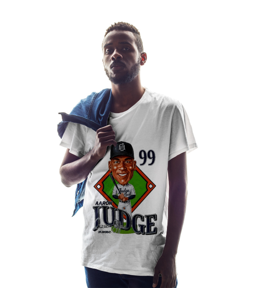 Aaron Judge New York Yankees Player 99 Caricature T-Shirt