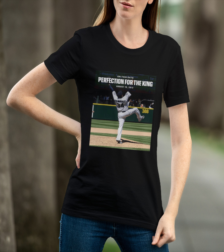 On This Date Perfection For The King Hernandez 34 August 15 2012 T-Shirt