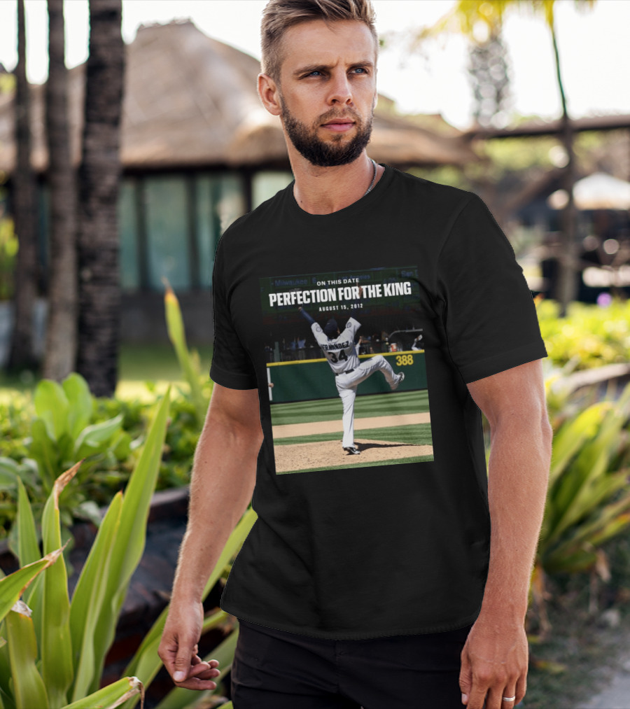 On This Date Perfection For The King Hernandez 34 August 15 2012 T-Shirt