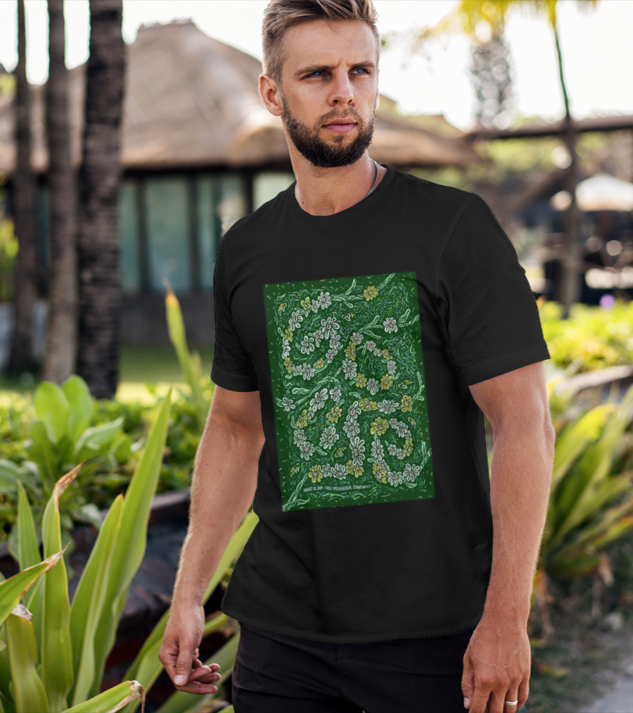 Goose 2026 Frost Amphitheater Stanford CA August 15 Floral T-Shirt