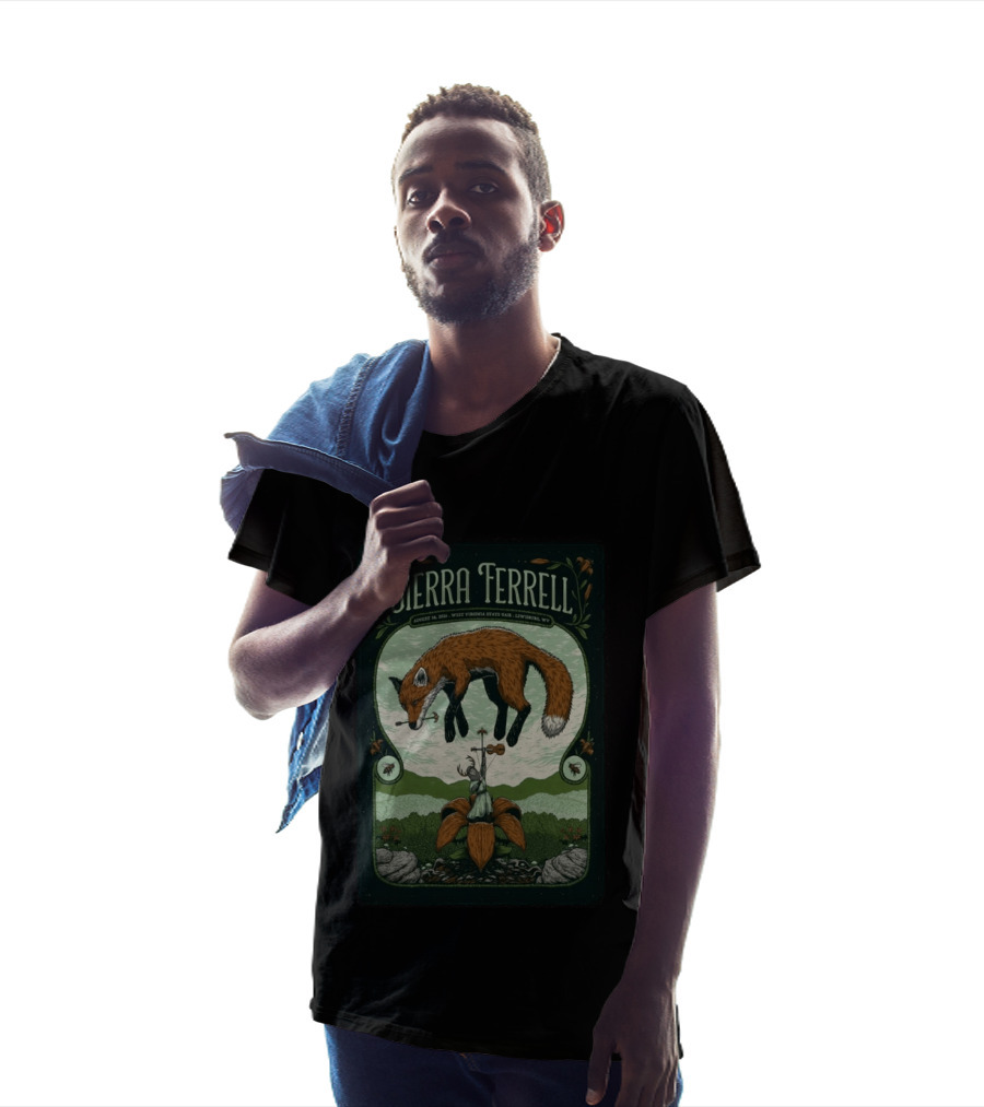 Sierra Ferrell August 16 2026 Lewisburg WV West Virginia State Fair Fox Violin T-Shirt