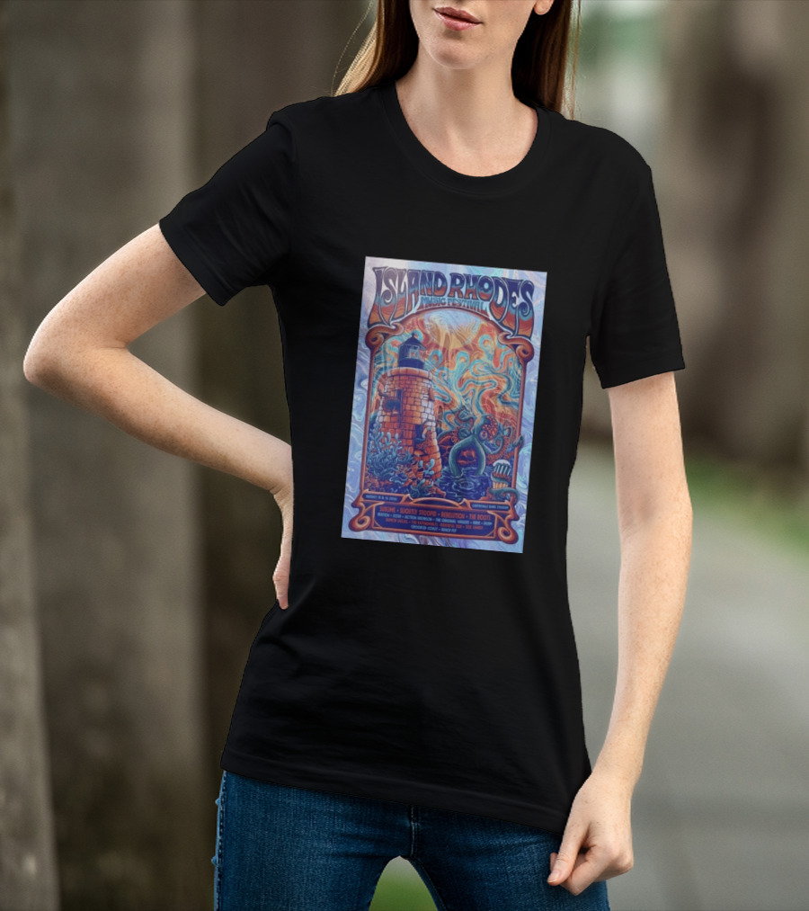 Island Rhodes Music Festival 2026 Centreville Bank Stadium Sublime Slightly Stoopid Rebelution The Roots August 15 16 Limited T-Shirt