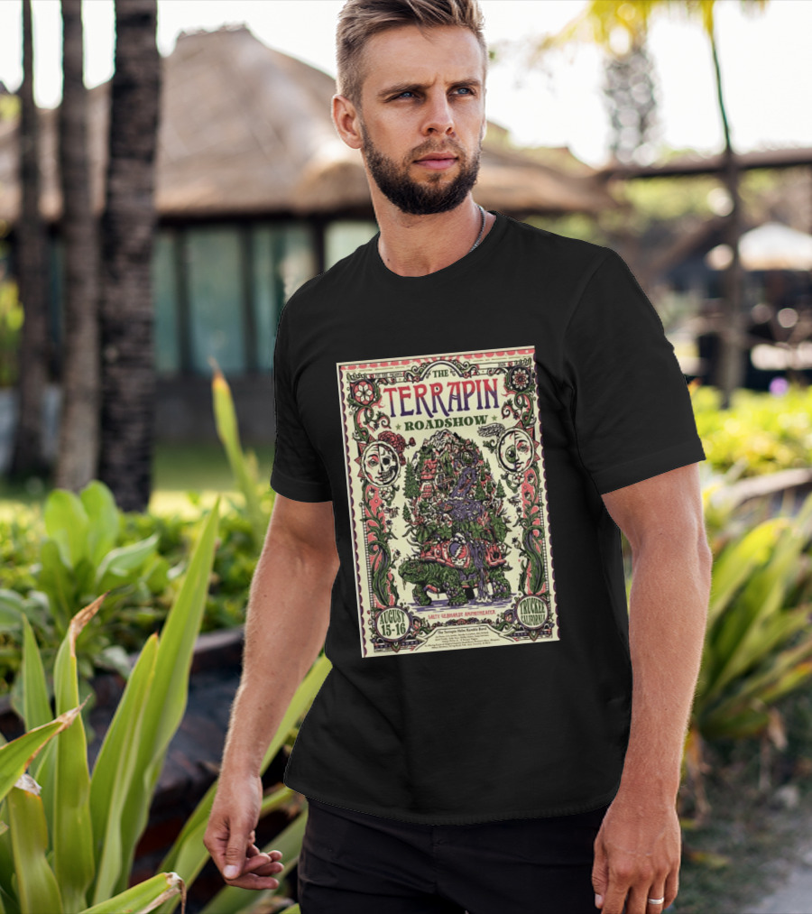Terrapin Roadshow August 15 16 2026 Salty Gebhardt Amphitheater Truckee California T-Shirt