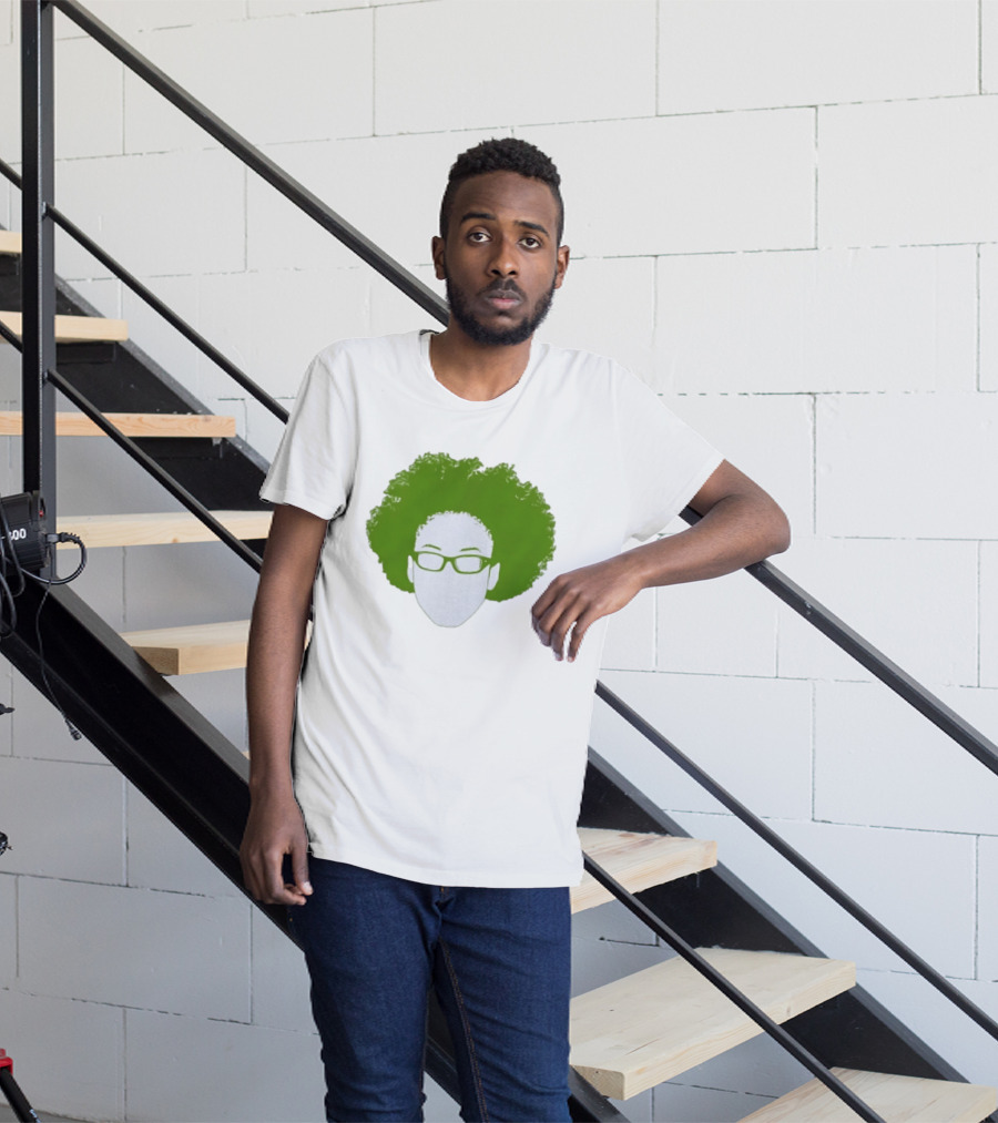 Olivia Miles Minnesota Lynx Afro Glasses T-Shirt