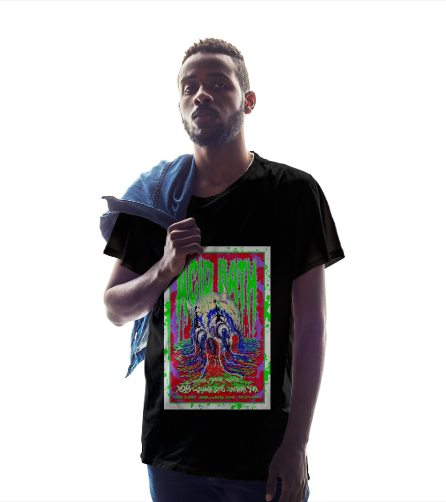 Acid Bath Special Guests Yob Summoner's Enigma Tour August 29 2026 Crystal Ballroom Portland Oregon T-Shirt