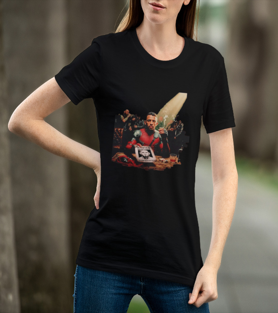Carlos Prates Deadpool Wanted Islam Makhachev The Nightmare Will Get You T-Shirt