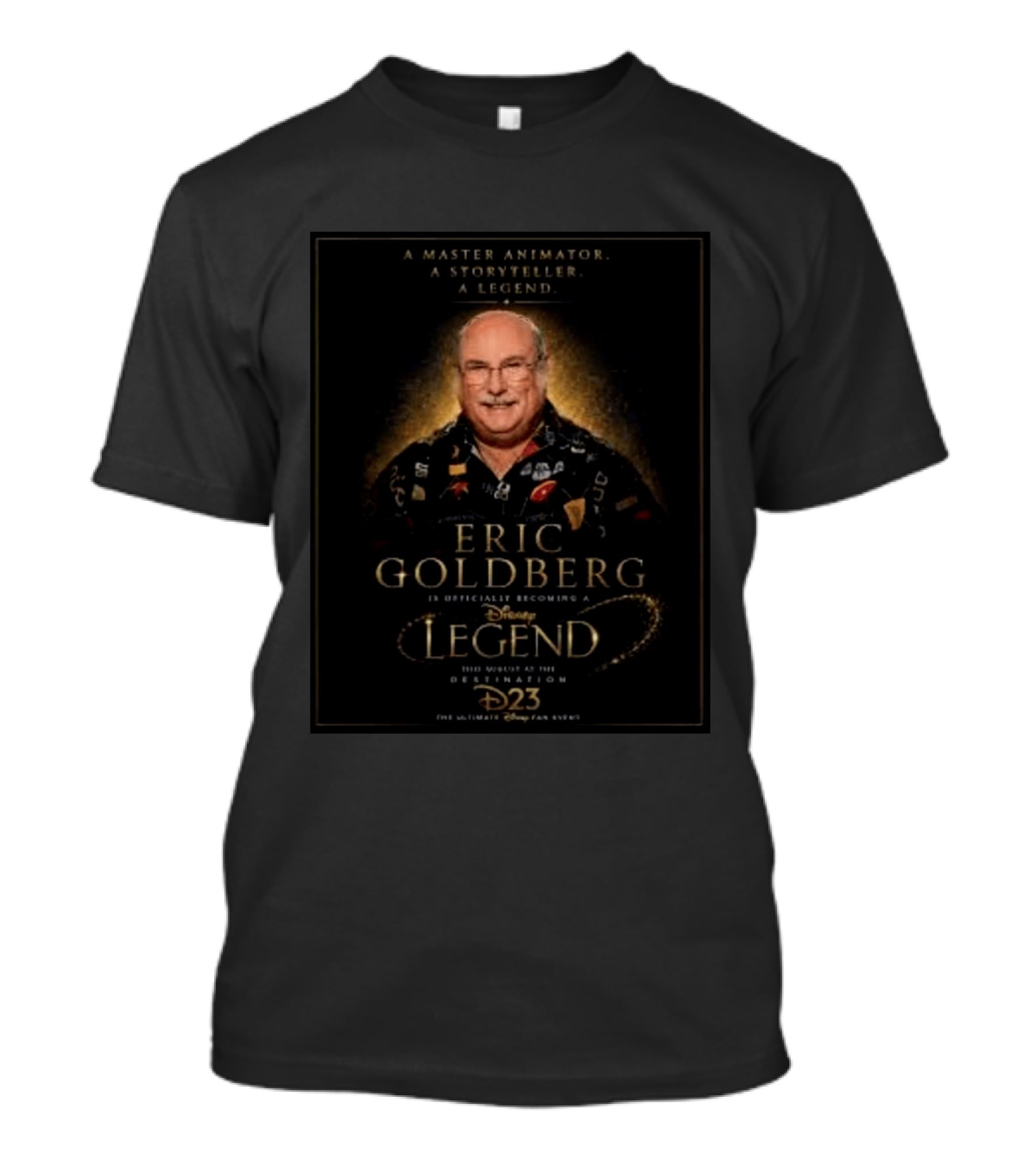 D23 2026 Disney Legends Award Eric Goldberg Officially Becoming A Legend T-Shirt