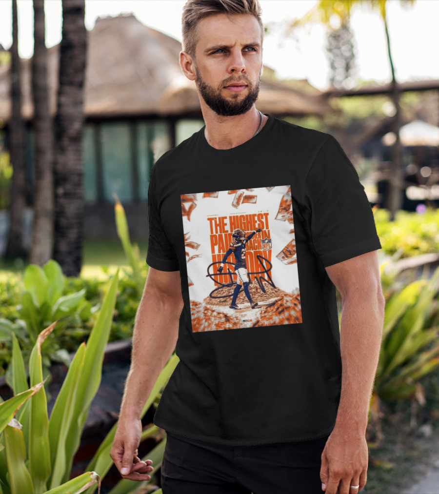 Devon Witherspoon NFL The Highest Paid Cornerback In History T-Shirt