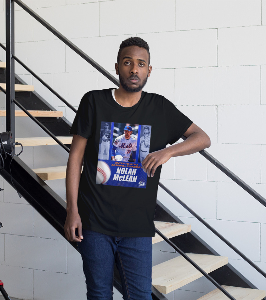 Enter To Win A Baseball Signed By Nolan McLean Mets 26 Celebrating 25 Years T-Shirt