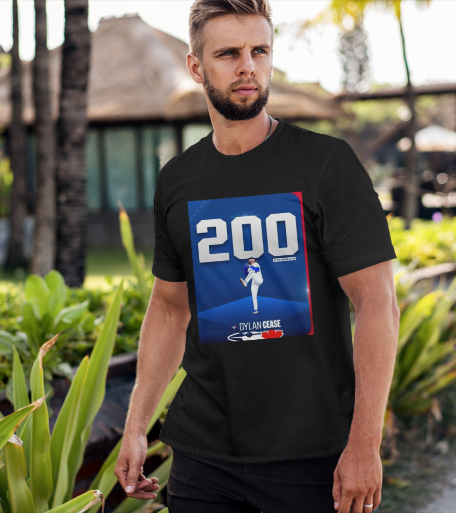 Dylan Cease 200 Strikeouts Baseball Pitcher T-Shirt