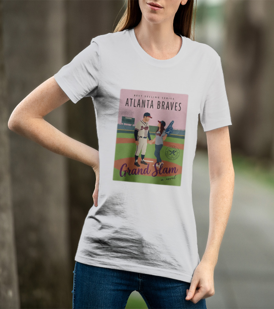 Atlanta Braves Best Selling Series Grand Slam Novel 2026 Giveaway T-Shirt