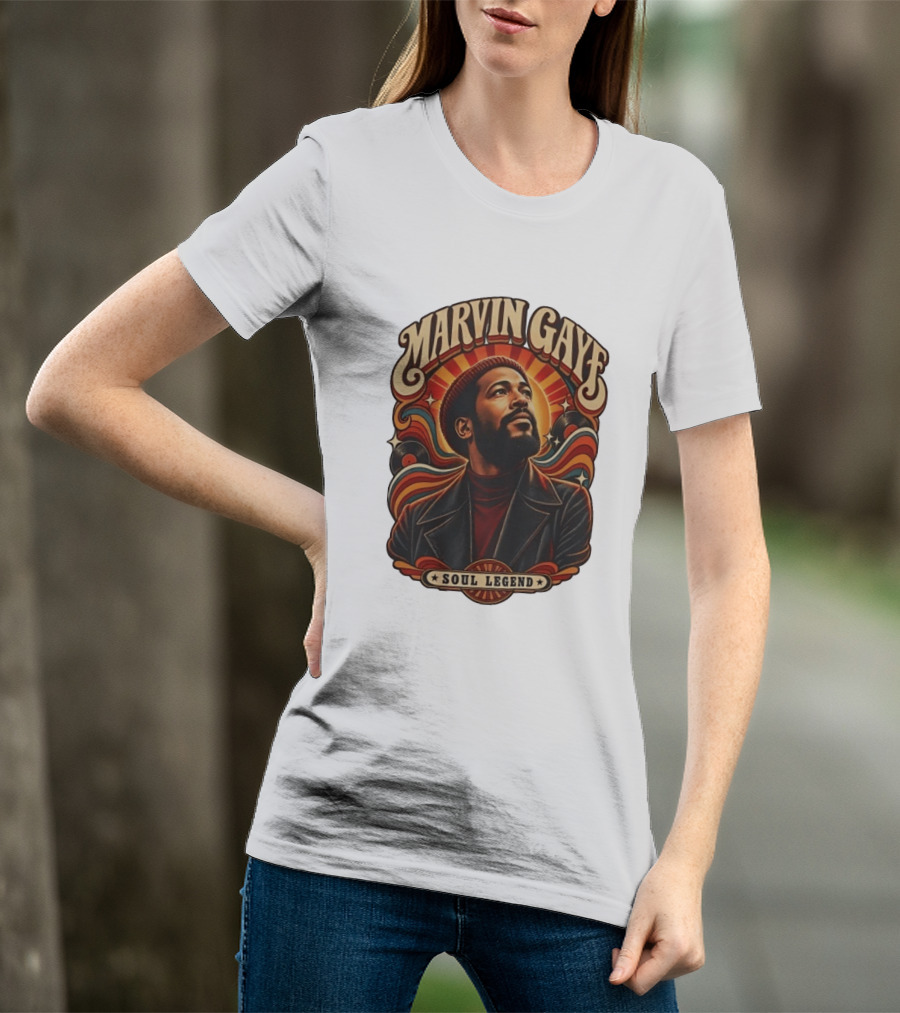 Marvin Gaye Soul Legend Motown T-Shirt