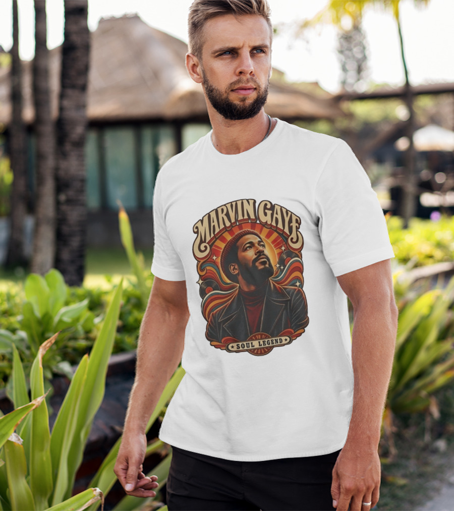 Marvin Gaye Soul Legend Motown T-Shirt