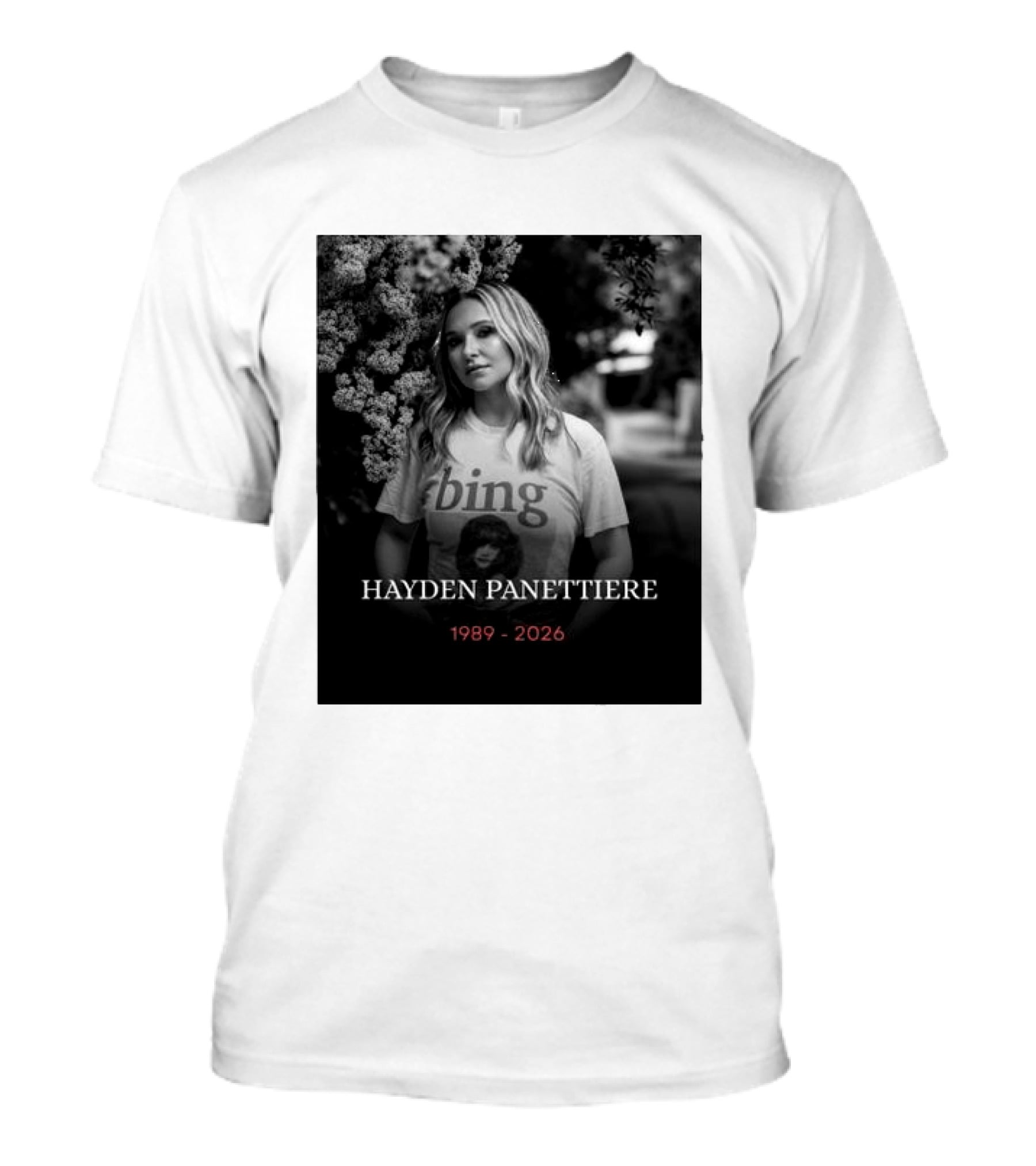 Hayden Panettiere 1989 2026 Bing T-Shirt