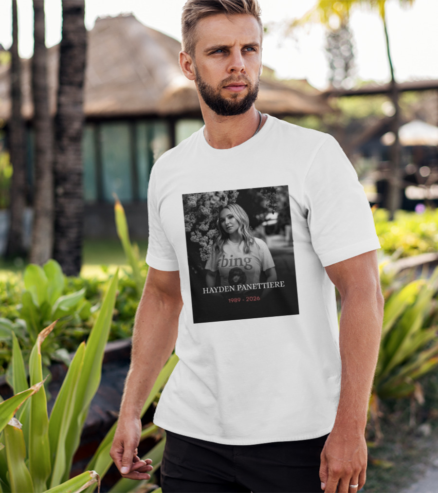 Hayden Panettiere 1989 2026 Bing T-Shirt