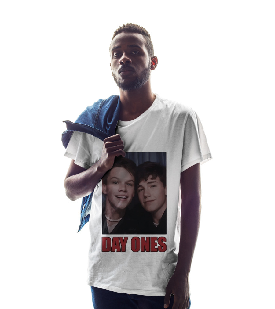 Ben Affleck Matt Damon Day Ones Friends Photobooth Nostalgia T-Shirt