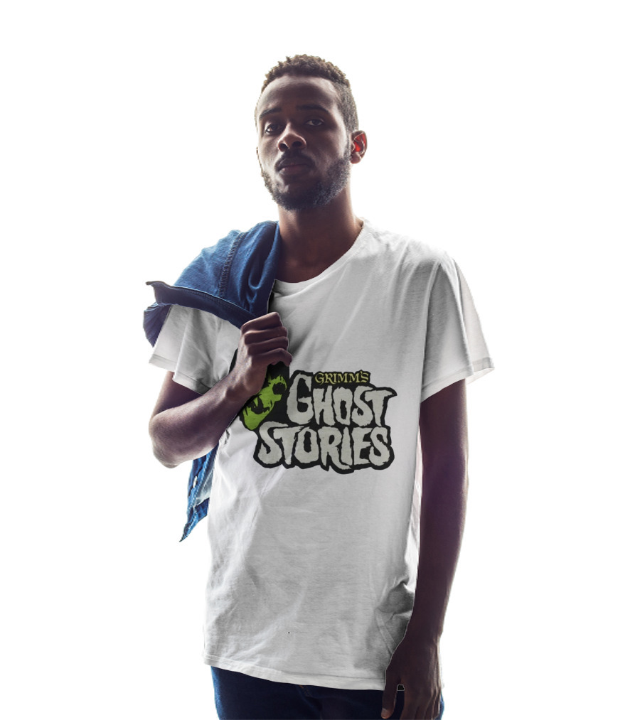 Grimm's Ghost Stories Spooky Horror Green Face T-Shirt