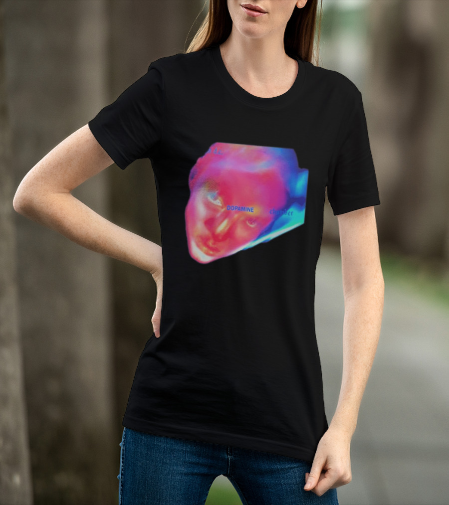 Fontaines D.C. Dopamine Chamber Album Cover Art Face T-Shirt