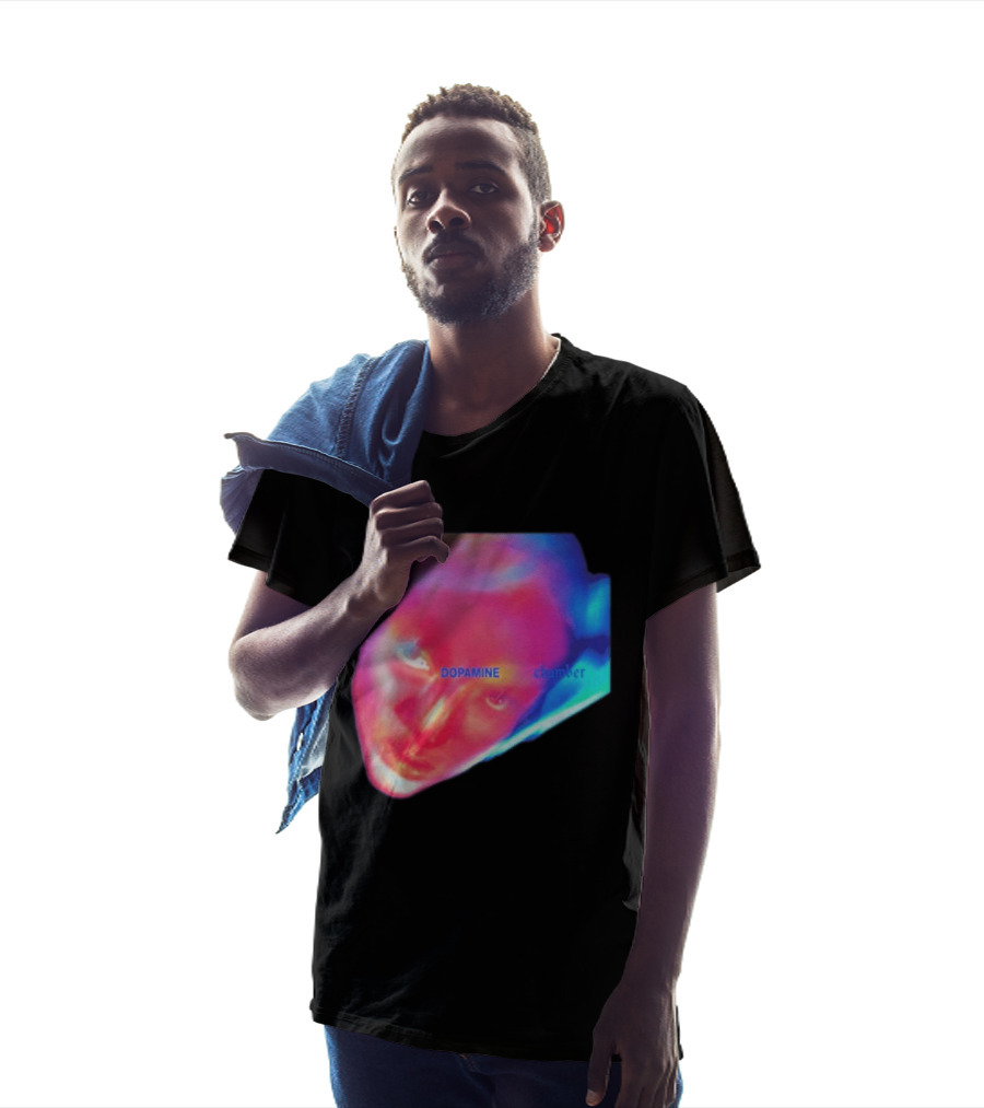 Fontaines D.C. Dopamine Chamber Album Cover Art Face T-Shirt