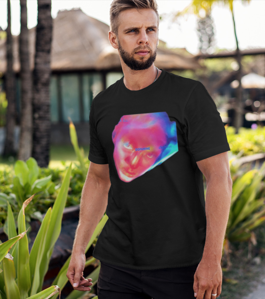 Fontaines D.C. Dopamine Chamber Album Cover Art Face T-Shirt