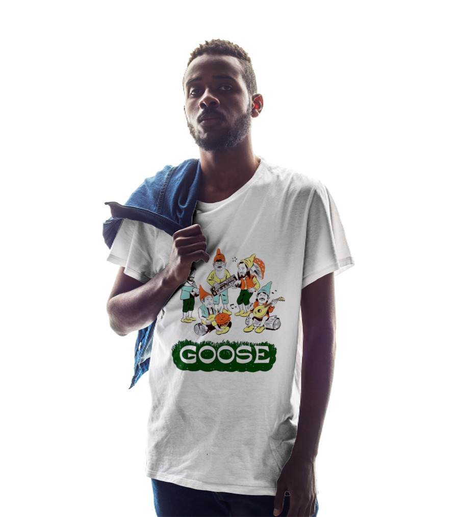 Goose Band Garden Gnome Music Festival Indie Rock T-Shirt