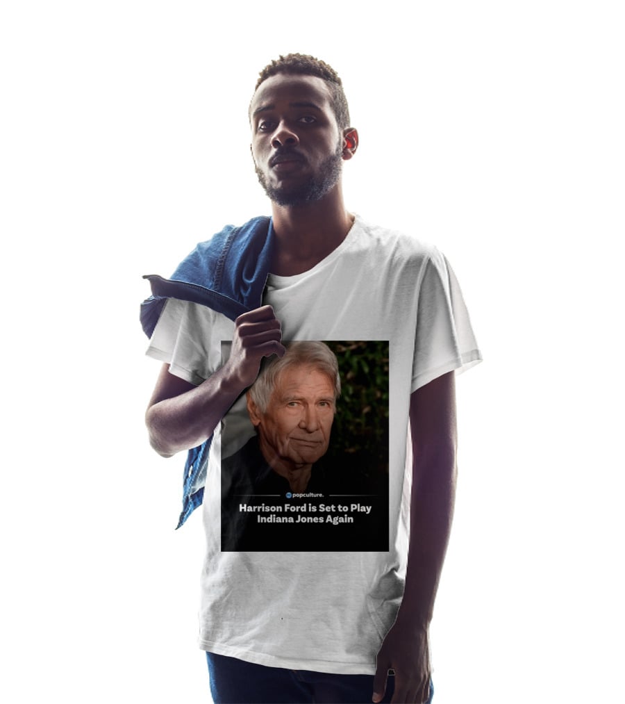 Harrison Ford Indiana Jones Return Announcement Popculture Update T-Shirt