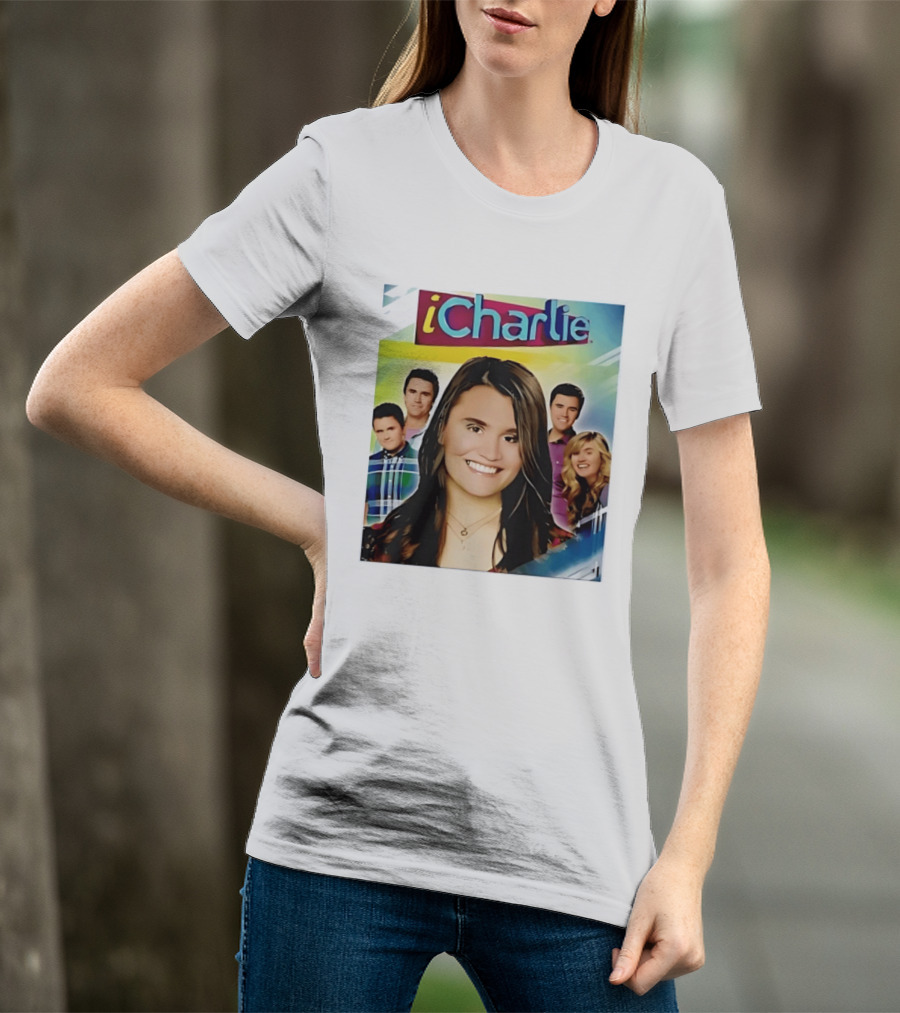 ICharlie Pop Culture Cast Television Show Iconic Faces T-Shirt