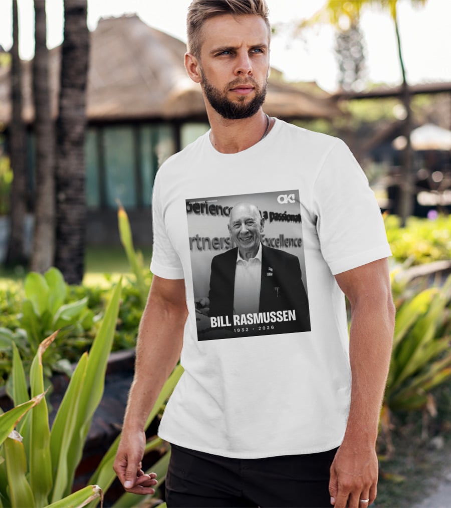 Rip Bill Rasmussen 1932 2026 Partnership Excellence Image Credits Wikipedia T-Shirt