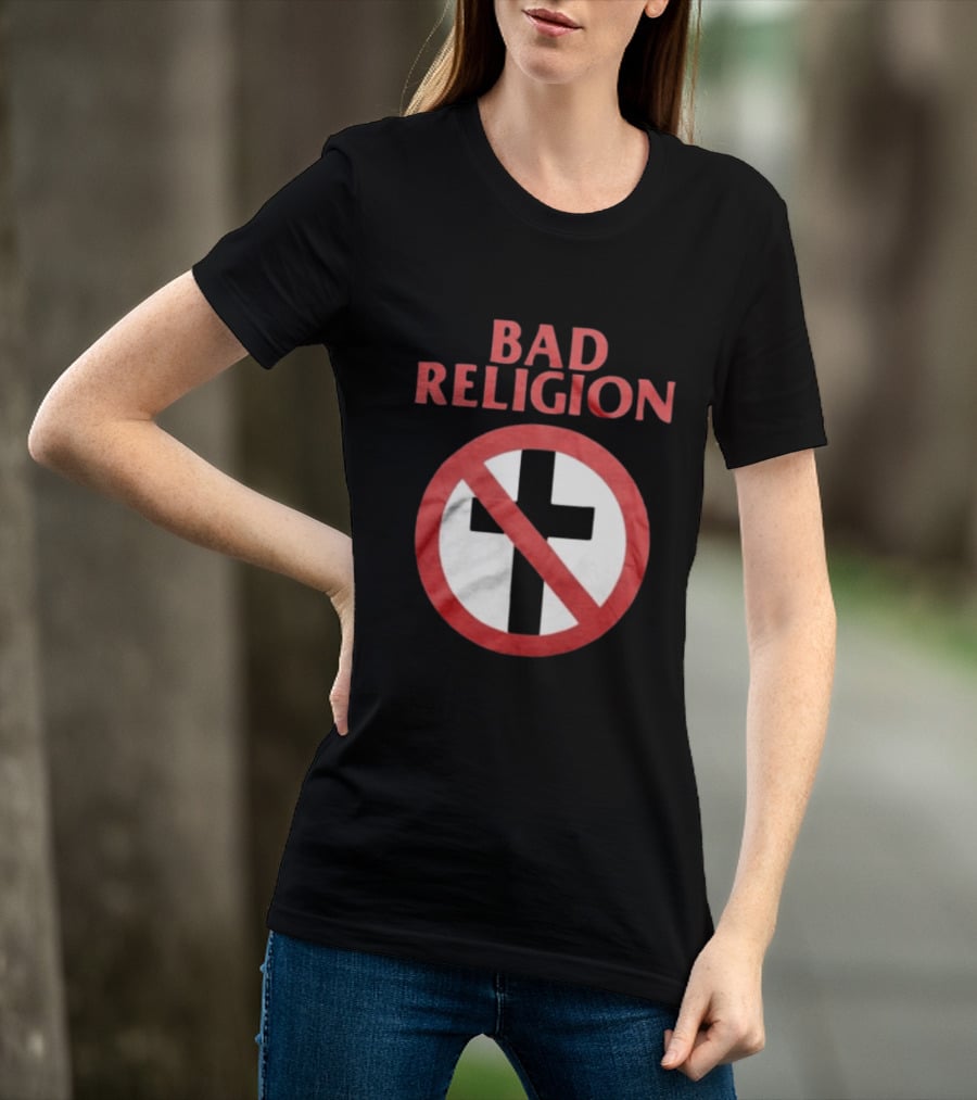 Bad Religion Crossbuster Black T-Shirt