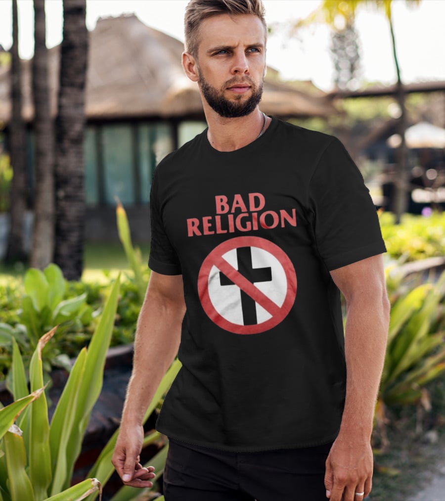Bad Religion Crossbuster Black T-Shirt