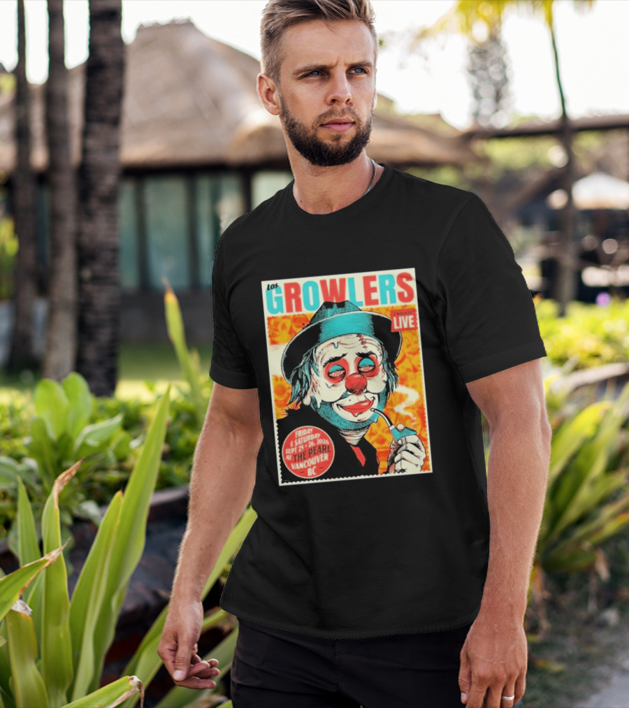 Los Growlers Live Concert At The Pearl Vancouver BC Two Nights September 25 26 2026 T-Shirt