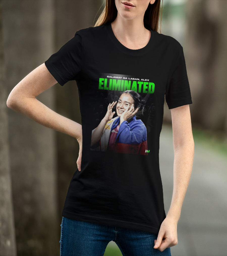 Salamat Sa Laban Alex Eala Eliminated T-Shirt