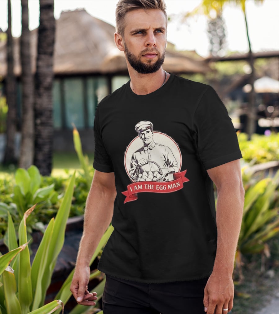 I Am The Egg Man Vintage Style Lyrics Reference T-Shirt