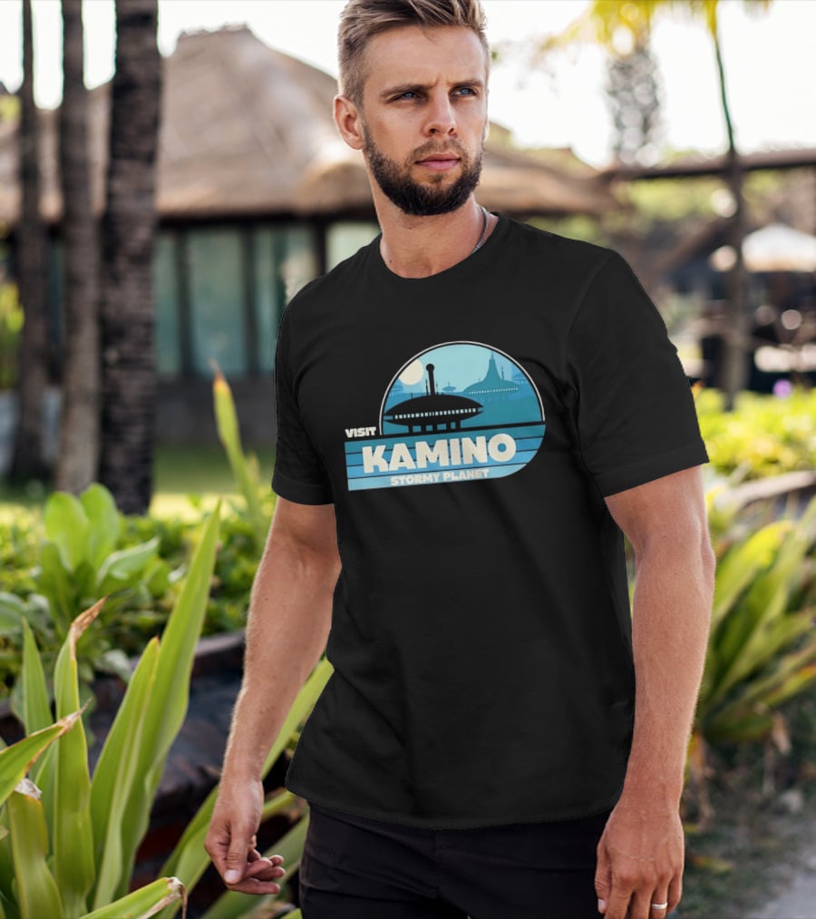 Visit Kamino Stormy Planet Star Wars Sci Fi T-Shirt