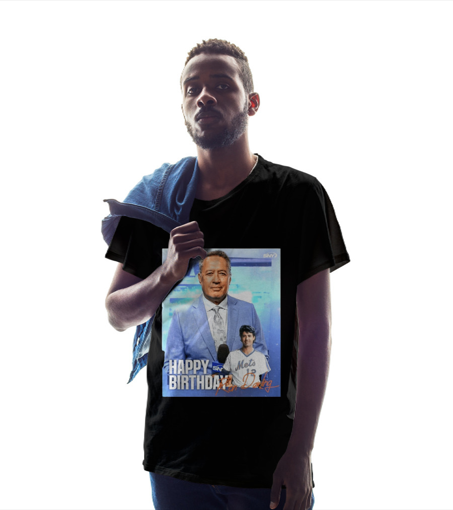 Happy Birthday Ron Darling SNY Mets Celebration T-Shirt