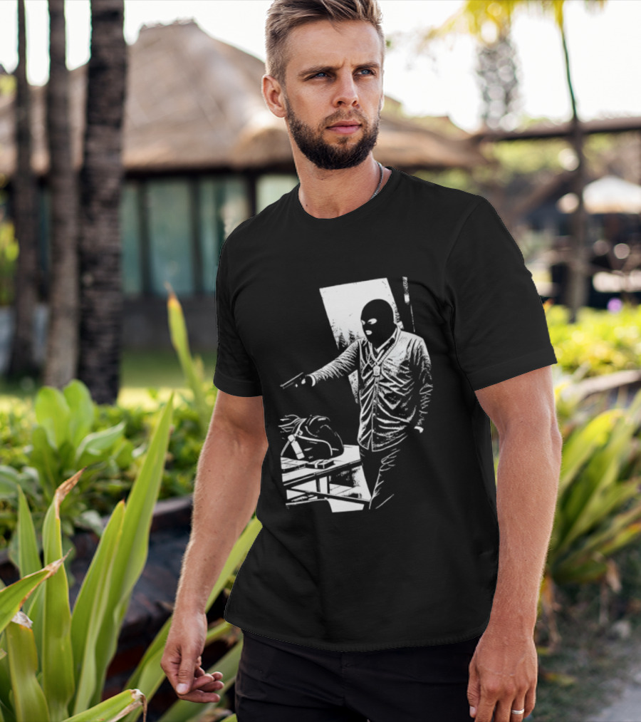 Notorious BIG Biggie Smalls Ski Mask Heist T-Shirt