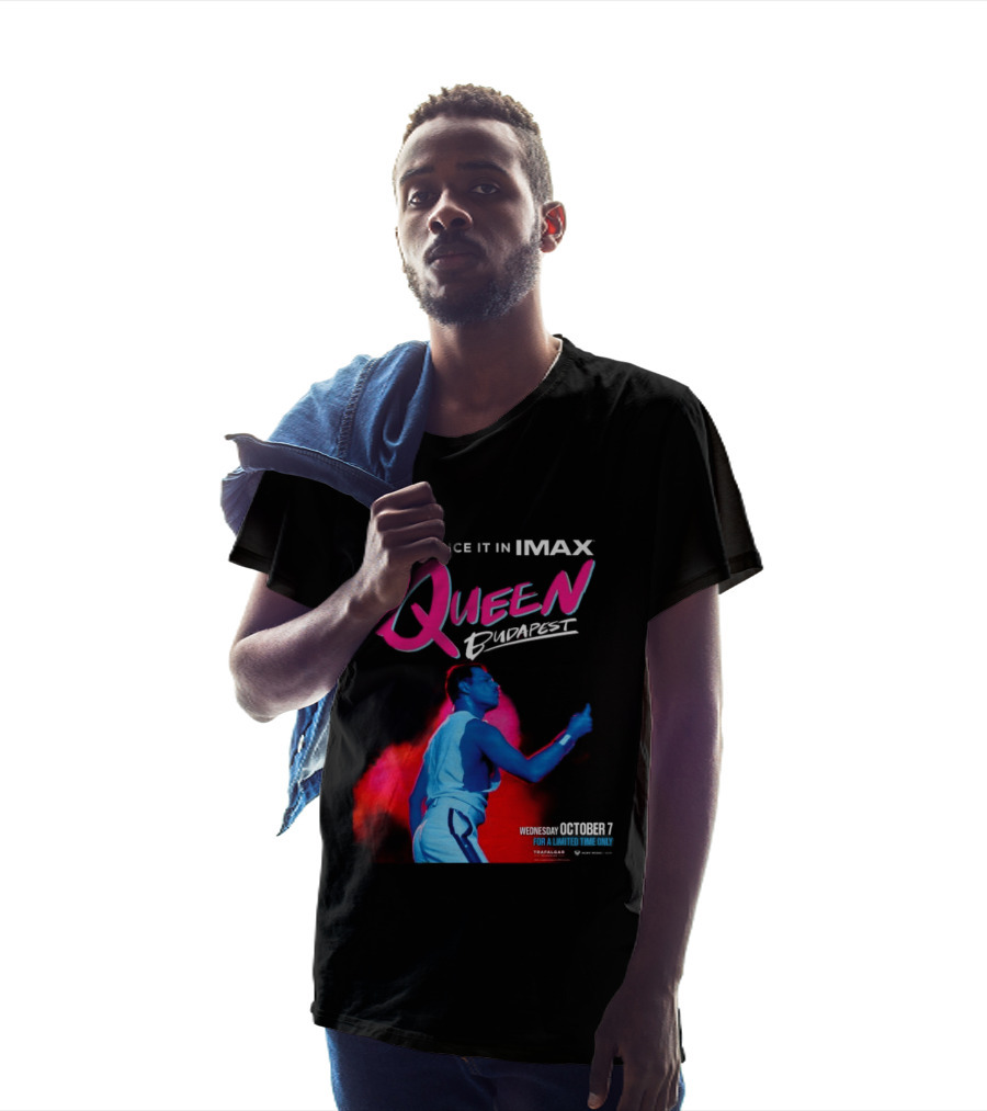 Experience Queen Budapest In IMAX Wednesday October 7 T-Shirt
