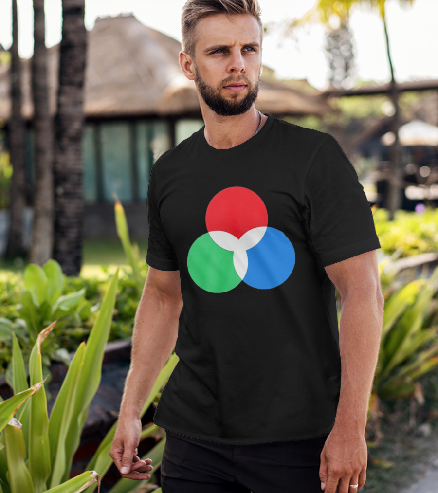 RGB Color Model Venn Diagram Red Green Blue T-Shirt