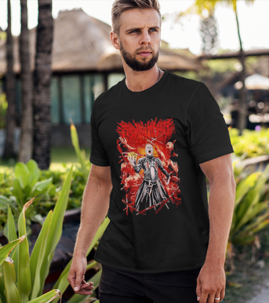 Terminalist Hellraiser Pinhead Horror Death Metal T-Shirt