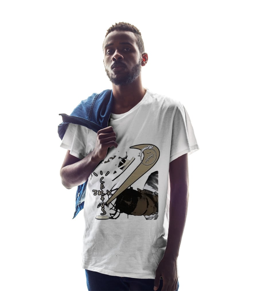T Scott Utopia Cactus Jack Collaboration T-Shirt