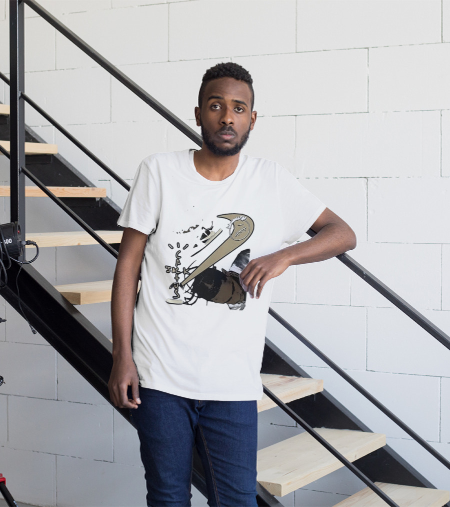 T Scott Utopia Cactus Jack Collaboration T-Shirt